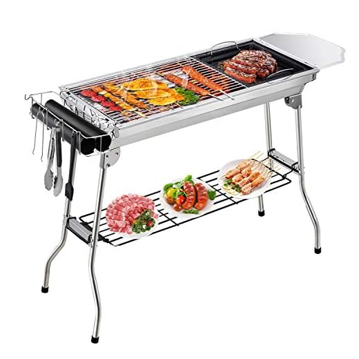 Gifort Barbecue Grill Carbone Portatile