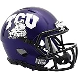 Purple TCU Horned Frogs Mini Satin Speed by Riddell