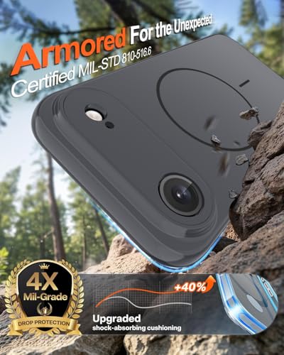 Image of Magnetic for iPhone Air Case,Shockproof Matte Cover,Grey