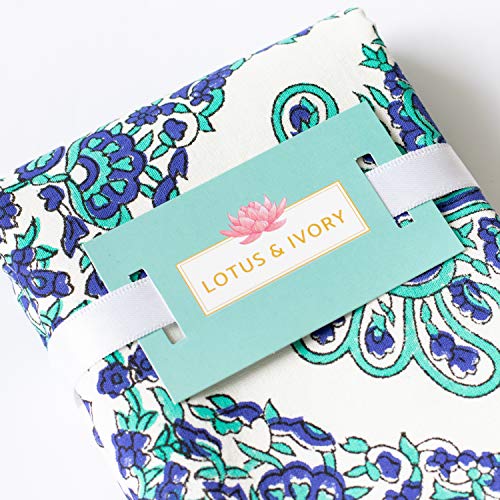 Servilletas de Tela Azul 55x75 pulg Pack x6 miniatura 6