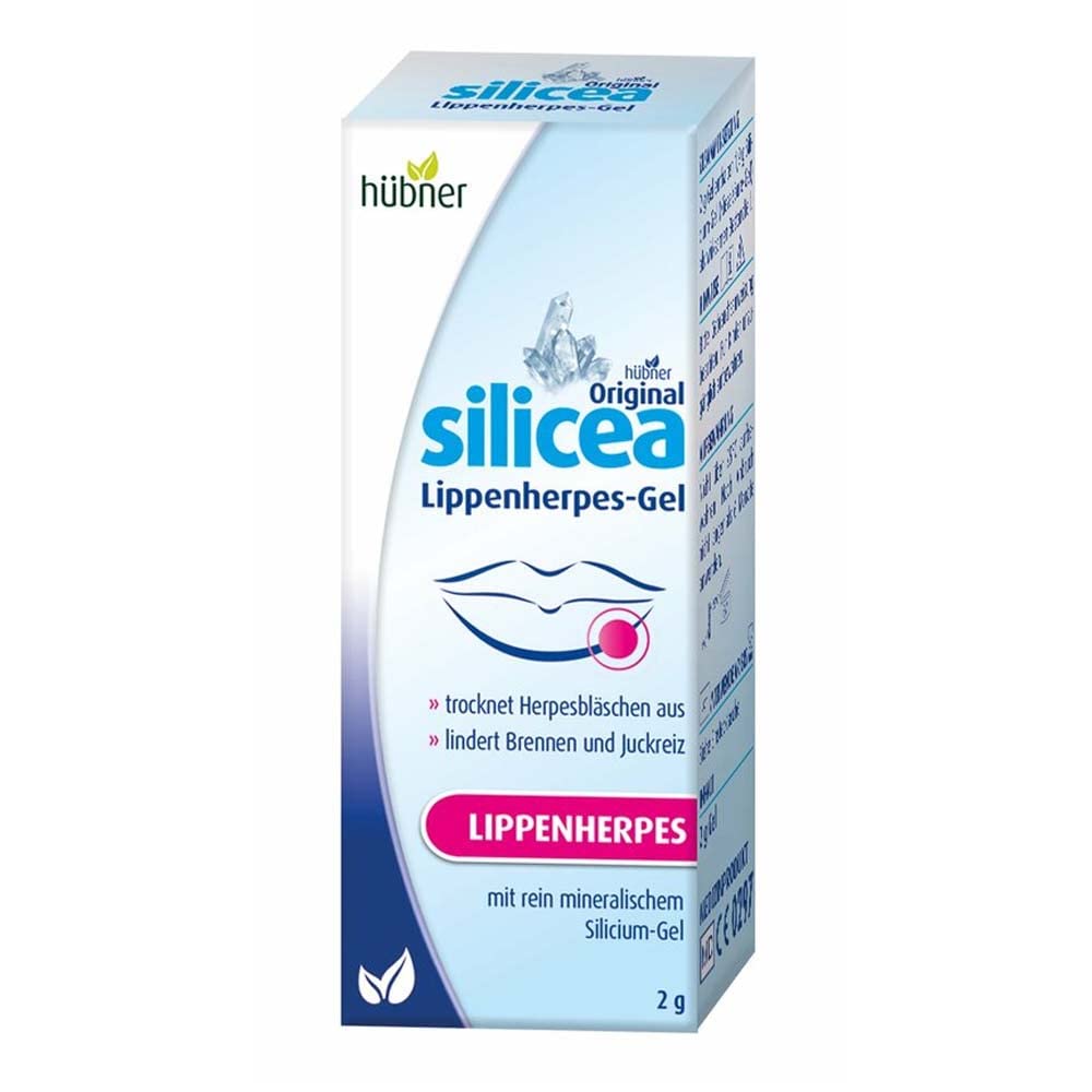 Hübner Silicea Lippenherpes Gel "SECHSERPACK" 6x2g Tuben