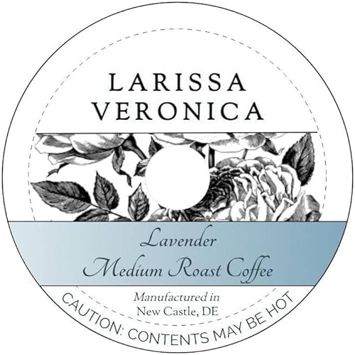 Lavender Medium Roast Coffee (Single Serve K-Cup Pods) (Gourmet, Naturally