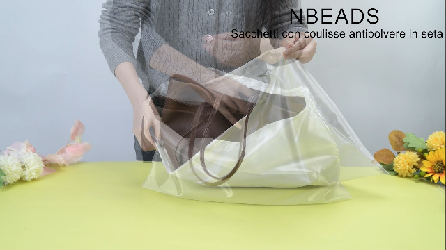 Wambere 10 Sacchetti In Raso, Con Coulisse, Piccoli Sacchetti In Tessuto, Con Coulisse, Per Gioielli, Caramelle, Matrimonio, Per Confezioni Regalo, 8 - Foto 12