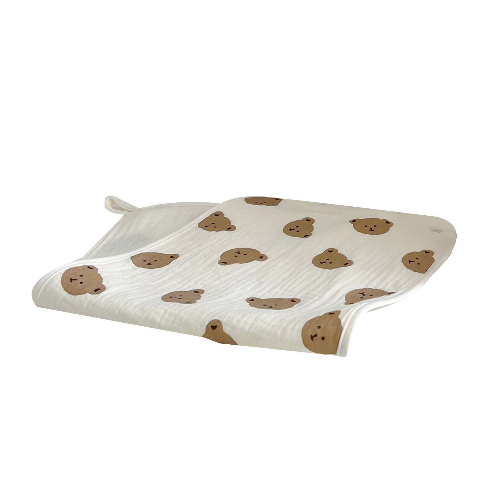 Multi-Use Baby Bath Towel Soft Burp Cloth Breathable Toddler Wash Cloth Face Towel Drooling Bib Kindergarten Facecloth Infant Cotton Washcloth