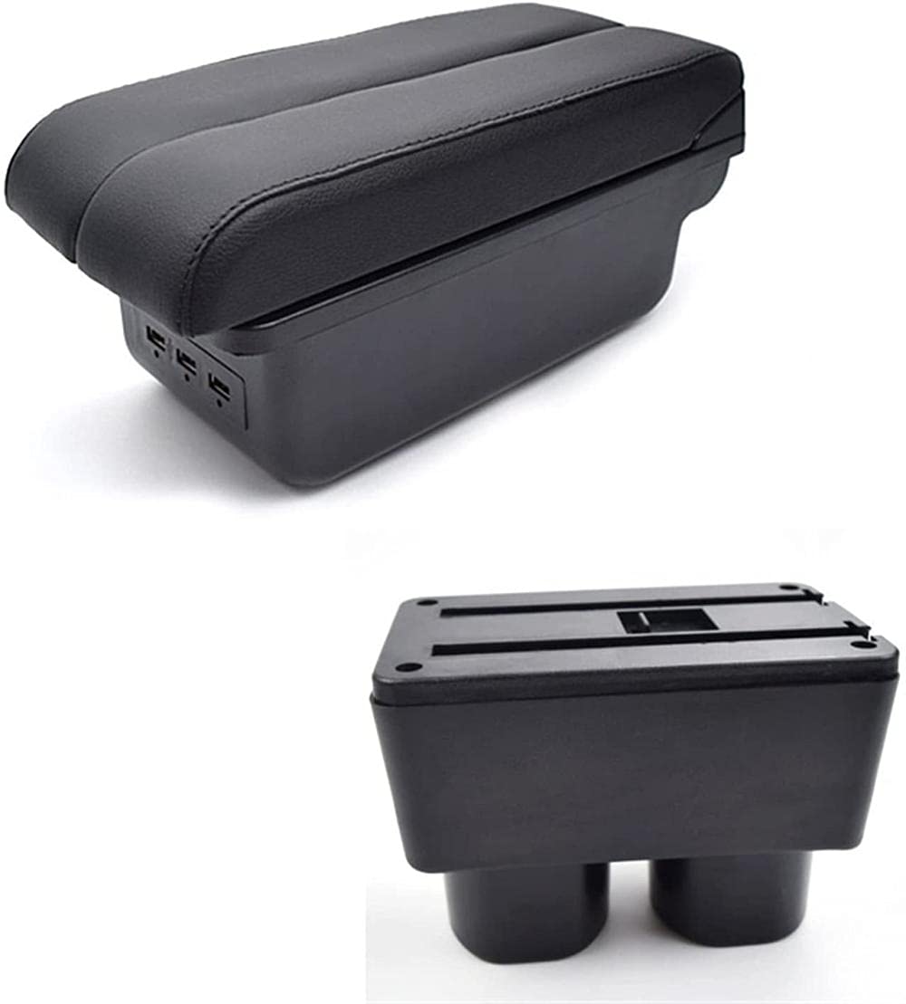 CENTER ARMREST INTERIOR ARMREST CENTER CONSOLE STORAGE BOX ARMREST CAR-STYLING, FIT For N/Issan Tiida 2007 2008