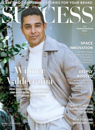 SUCCESS Magazine - January & February 2025: Wilmer Valderrama On Rise To Stardom & Success, Retired NASA Astronauts Reveal Life-Changing Career Moments, How To Inspire Transformation Within & More! für 39,00 EUR (-25%) statt 25,05 EUR bei amazon.de Bild: SUCCESS Magazine - January & February 2025: Wilmer Valderrama On Rise To Stardom & Success, Retired NASA Astronauts Reveal Life-Changing Career Moments, How To Inspire Transformation Within & More! für 39,00 EUR (-25%) statt 25,05 EUR bei amazon.de