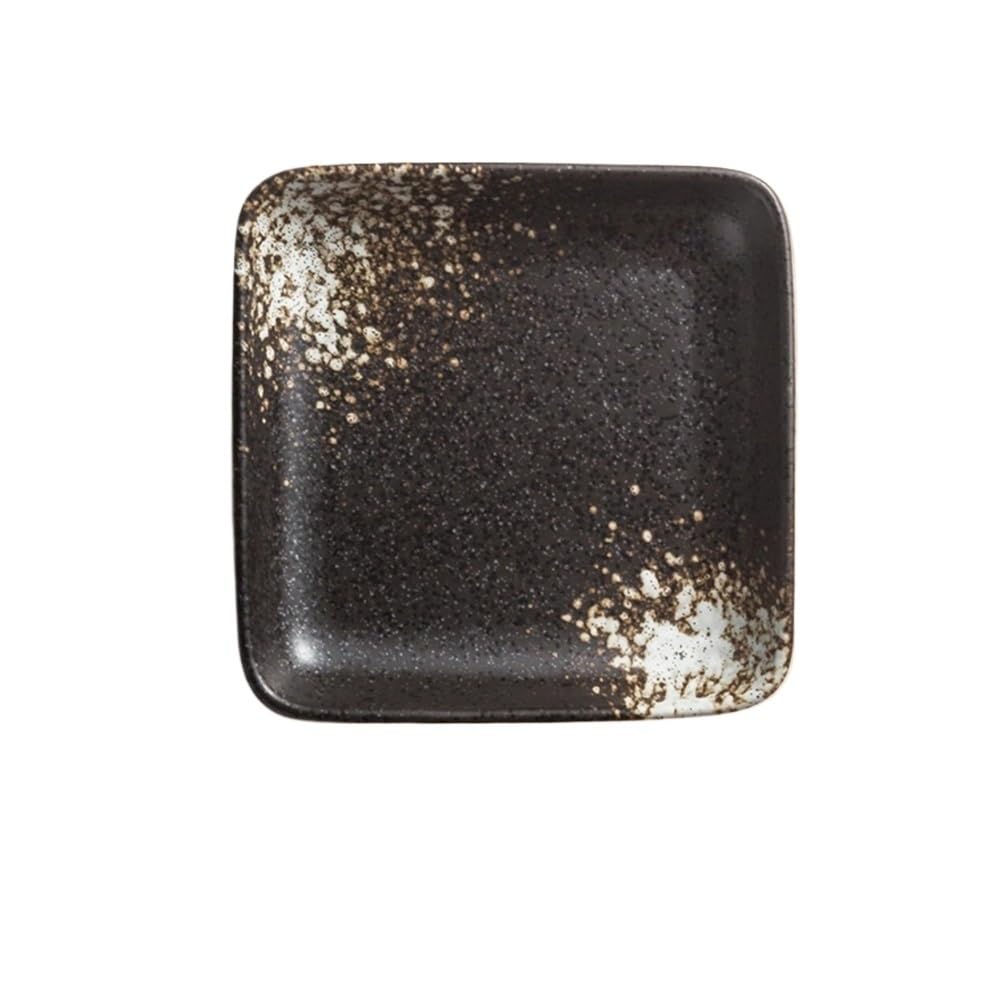 GFHTRELY Dinner Tray Small Dish Ceramic Small Plate Dish Dinner Plate Sushi Dessert Plate Japanese Snack Plate Tableware Dinner Plate(E)
