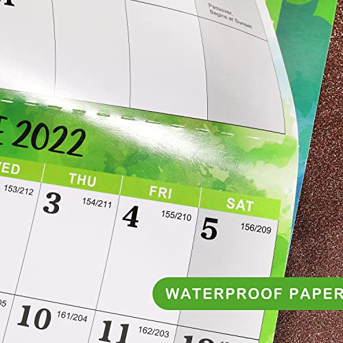 Erasable Wall Calendar 2023-2024 - Dry Erase Calendar 2023-2024 From July 2023 - June 2024, 2-Sided Horizontal/Vertical Reversible, Paper Folded Edition, 34.7" X 22.9" (Open) #TOP3
