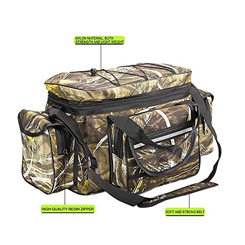 CEIEVER Angeltaschen, Große Tackle-Taschen, Outdoor-Tackle-Taschen, zur Aufbewahrung von Angelzubehör und… – Bild 8
