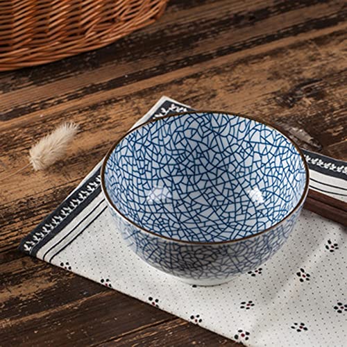 Bol à Riz avec Coffret Cadeau ensemble de table de 4 pièces