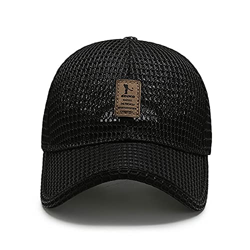 キャップ メッシュ メンズ ロゴ 帽子 通気性 UVカット 日焼