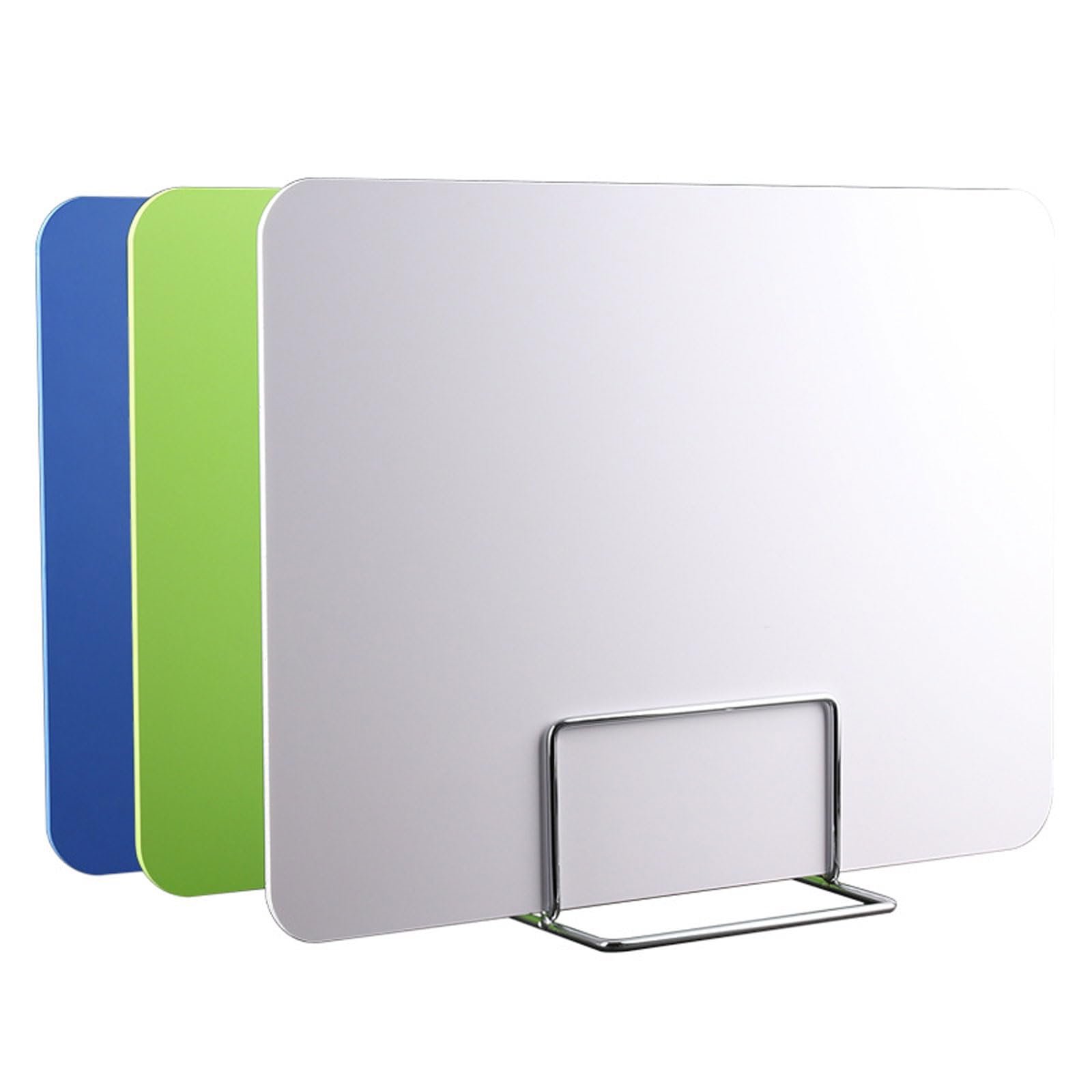 ZBBDFAZD Multicolor PVC Desk Divider Partition Board Adjustable Desktop Separator 50x40cm with Movable Stand Ideal for Home Office Privacy and nization