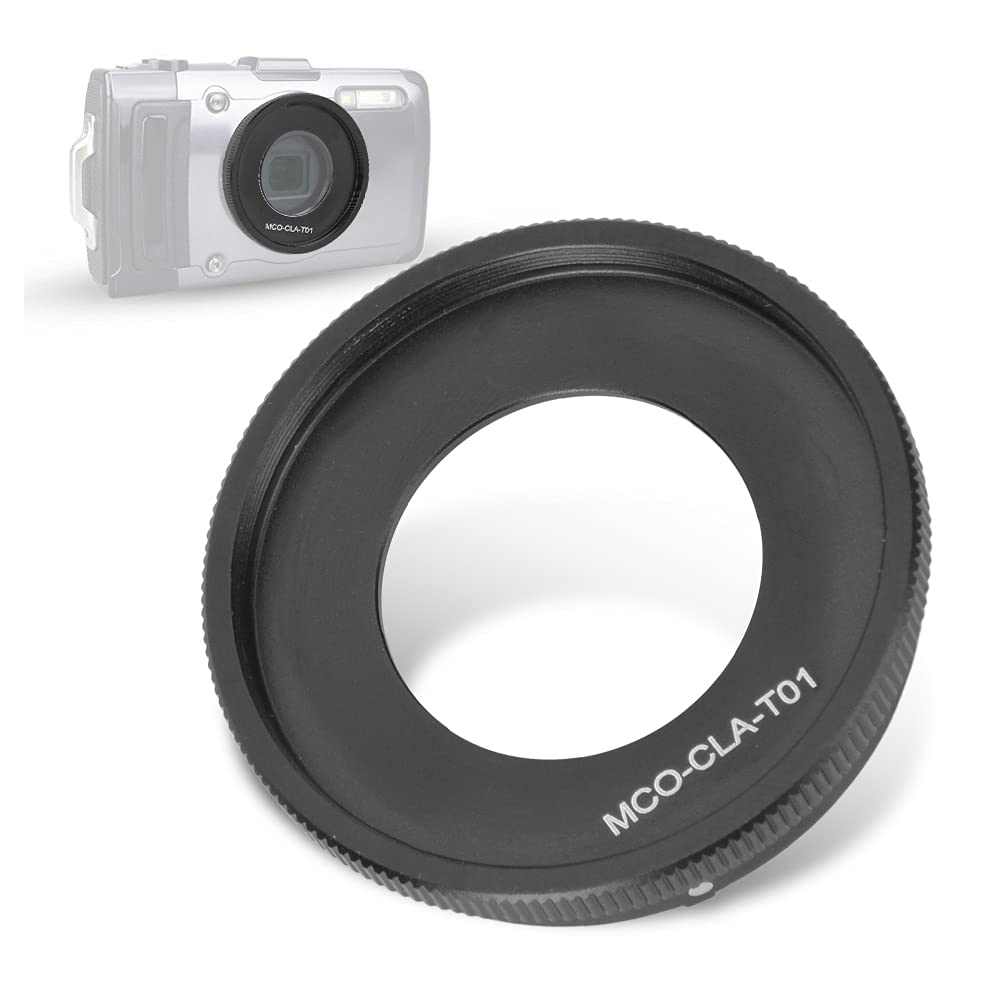 MCO CLA T01 Aluminium Adapter Soczewki dla 40,5 Mm Kompatybilny z kamerą TG6 TG5