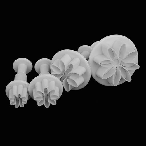 Miniatura 3 de 33 piezas Fondant Cake Cookie Plunger Cutter Fondant Cake Cutter Moldes Azúcar Artesanía Flor Hoja Mariposa Forma de Corazón Decoración Molde DIY