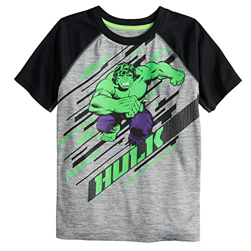 Jumping Beans Boys 4-12 Hulk Run Active Graphic Tee 6 Gray