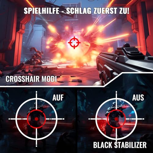 Gaming Monitor 24 Zoll, 180 Hz, 1ms, AMD FreeSync, Full HD(1920 x 1080), Rahmenlos Bildschirm, Einstellbar, 300Nits, sRGB 110%, HDMI 1.4&DP 1.2-(MFG24F4L HDMI-Kabel im Lieferumfang enthalten – Bild 6