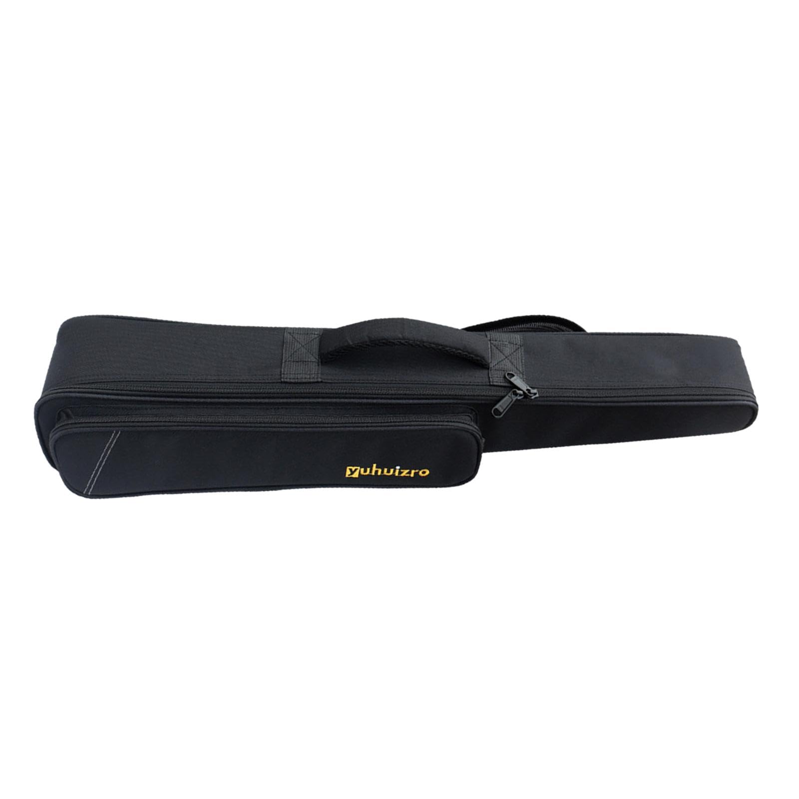 Milageto Soprano Saxofón Estuche Mochila Funda de Acolchada Impermeable de Tela Oxford con Compartimento Y Asa Adecuado para Viajeros Práctica Musica, negro