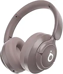 Basike Fone de Ouvido Bluetooth, ANC Cancelamento de Ruído Ativo Headphone Bluetooth 5.4 Headset com Microfone, Certificação Hi-Res Audio, 30 horas reprodução, LE29 (Rosa)