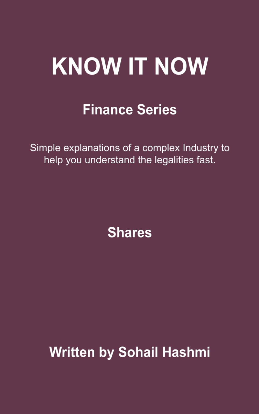 KNOW IT NOW: Shares