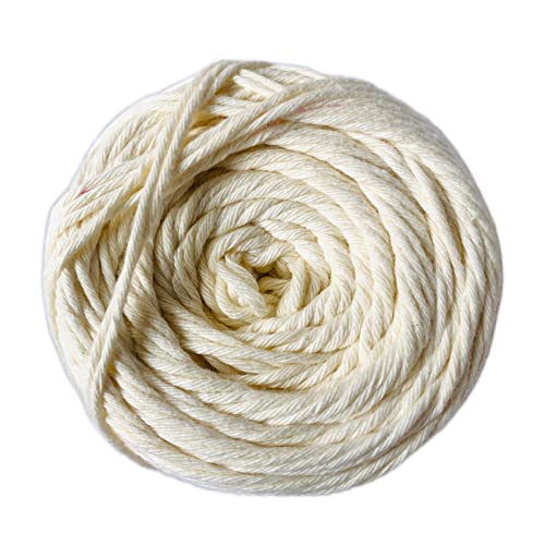 Image of Crochet Now 100% Cotton Yarn 8 Ply (100 Grams) goes with 5-6mm Hooks (Cream)