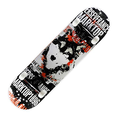 Fantastic Deal! Skateboards Caster Scooters Four-Wheeled Road Double Rocker Long Board Children's Pr...