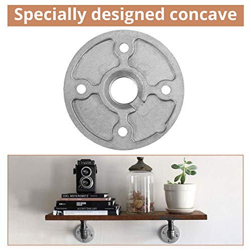 Kamtop 10PZ Flangia Filettata in Ghisa Malleabile