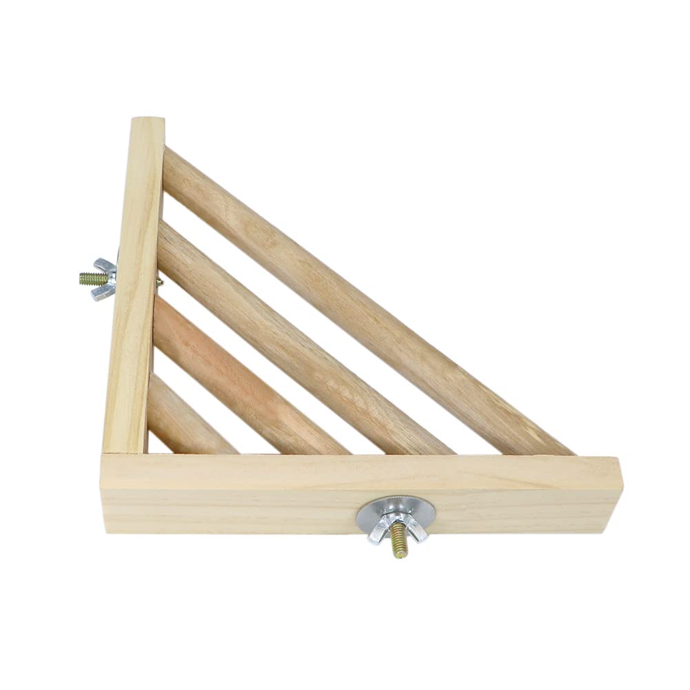 Litewoo Vogel-Sitzstange, Eck-Plattform-Ständer für Vögel, Wellensittiche, Sittiche, Nymphensittiche, Sittiche, Sittiche, Sittiche, Sit