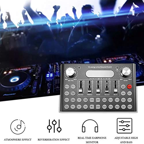 TenYua Professionelle Soundkarte Mikrofon Sprachmusik o USB Headset Entertainment Karaoke Steamer K-Song Live Soundkarte - Image 3