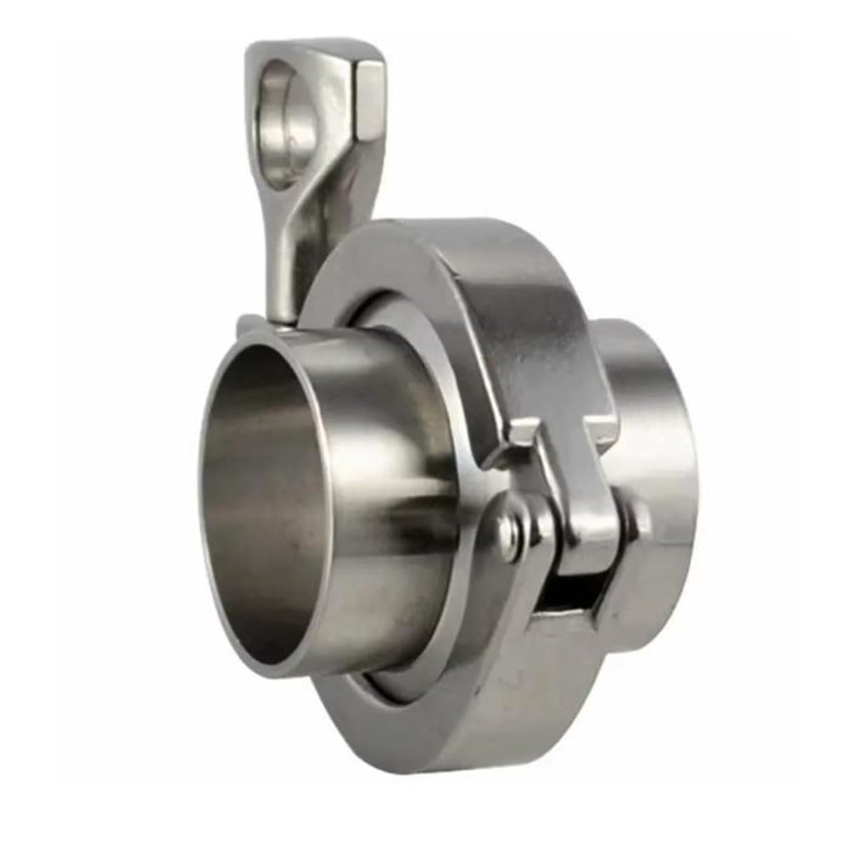 Tri Abrazadera SS, Brida Sanitaria, Virola De Soldadura De Tubería, Triple Abrazadera, Junta De Silicona, Acero Inoxidable SUS SS304(159mm-K183Clamp)