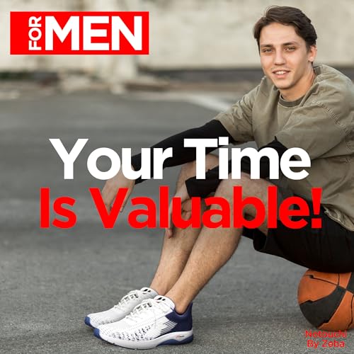 Image of ZEBA Notouchi Hands Free Sneakers for Men - No Bend Slip On Sneakers Design, All-Day Comfort - Slip Resistance, and Breathable Materials - Ideal Men Walking Shoes for Travel & Casual Wear