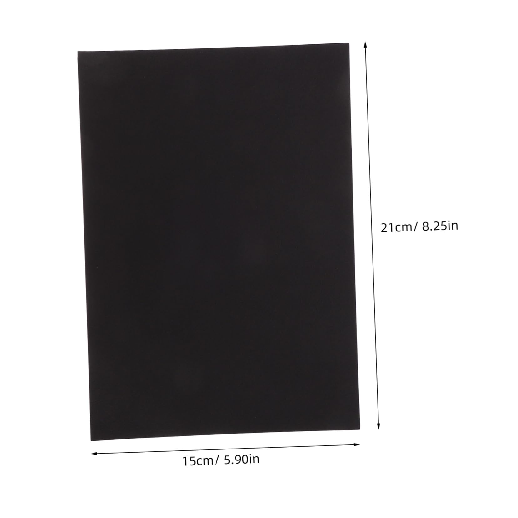 Veemoon Couvertures de Reliure en Papier Noir 100 Feuilles pour Présentations et Projets Scolaires