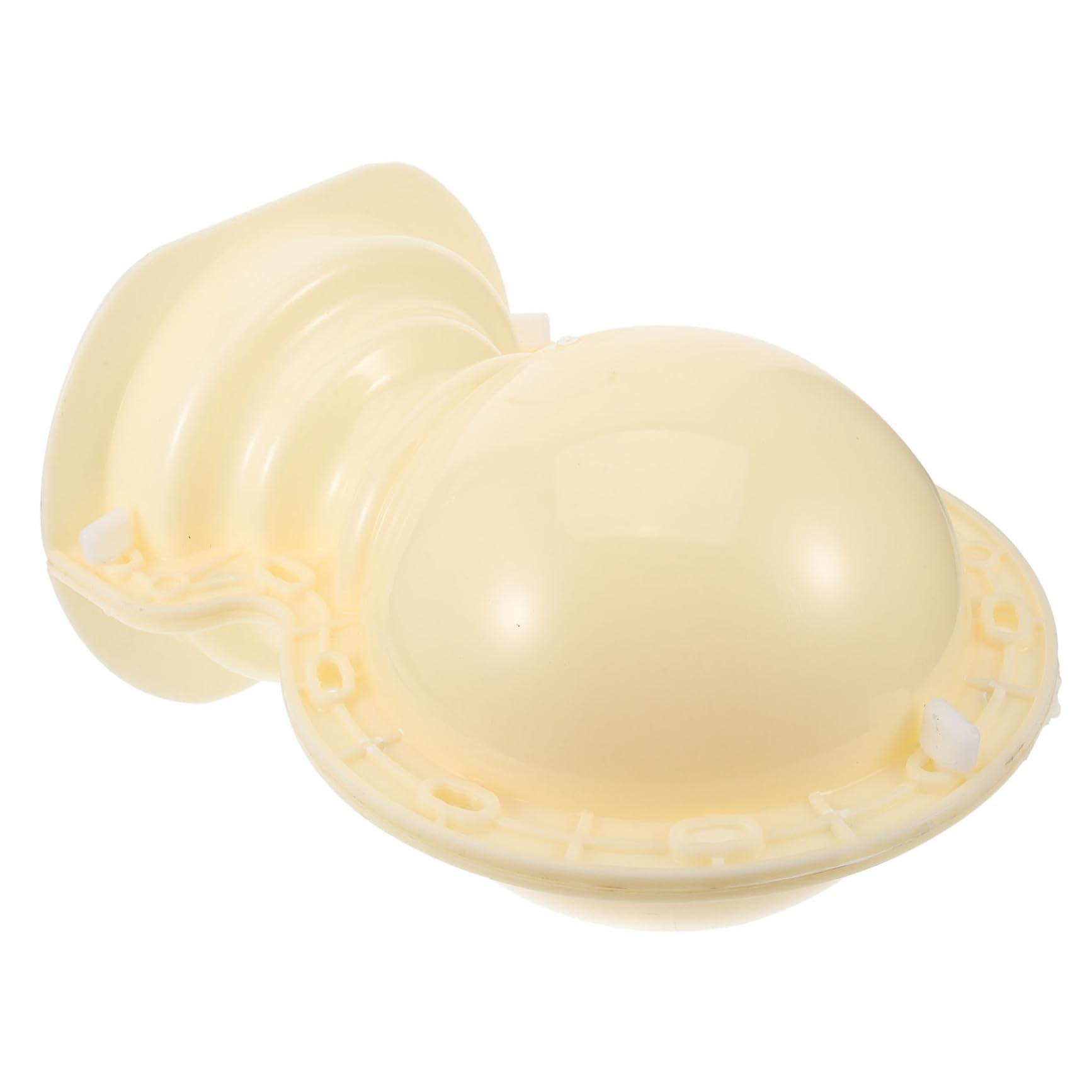 Sosoport Stampo Fai da Te per Sfera Decorativa Balustrade in Plastica Beige, Portatile e Comodo da Trasportare, per Esterni e Strade Moderne