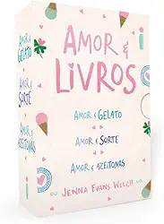 Box Amor & livros: Caixa com os 3 volumes da coleção