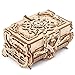 Wopohy Joyero, diseño retro 3D, puzzle de madera, caja mecánica, caja de joyería clásica antigua, caja joyero para mujeres, regalos creativos para el día de San Valentín, aniversario