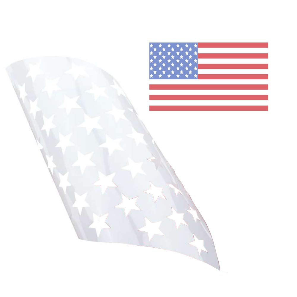 Zest ST 8 Pieces Star Stencil Template 50 Stars American Flag Template DIY Making American Flags Painting on Fabric, Glass, Wood, and Wall