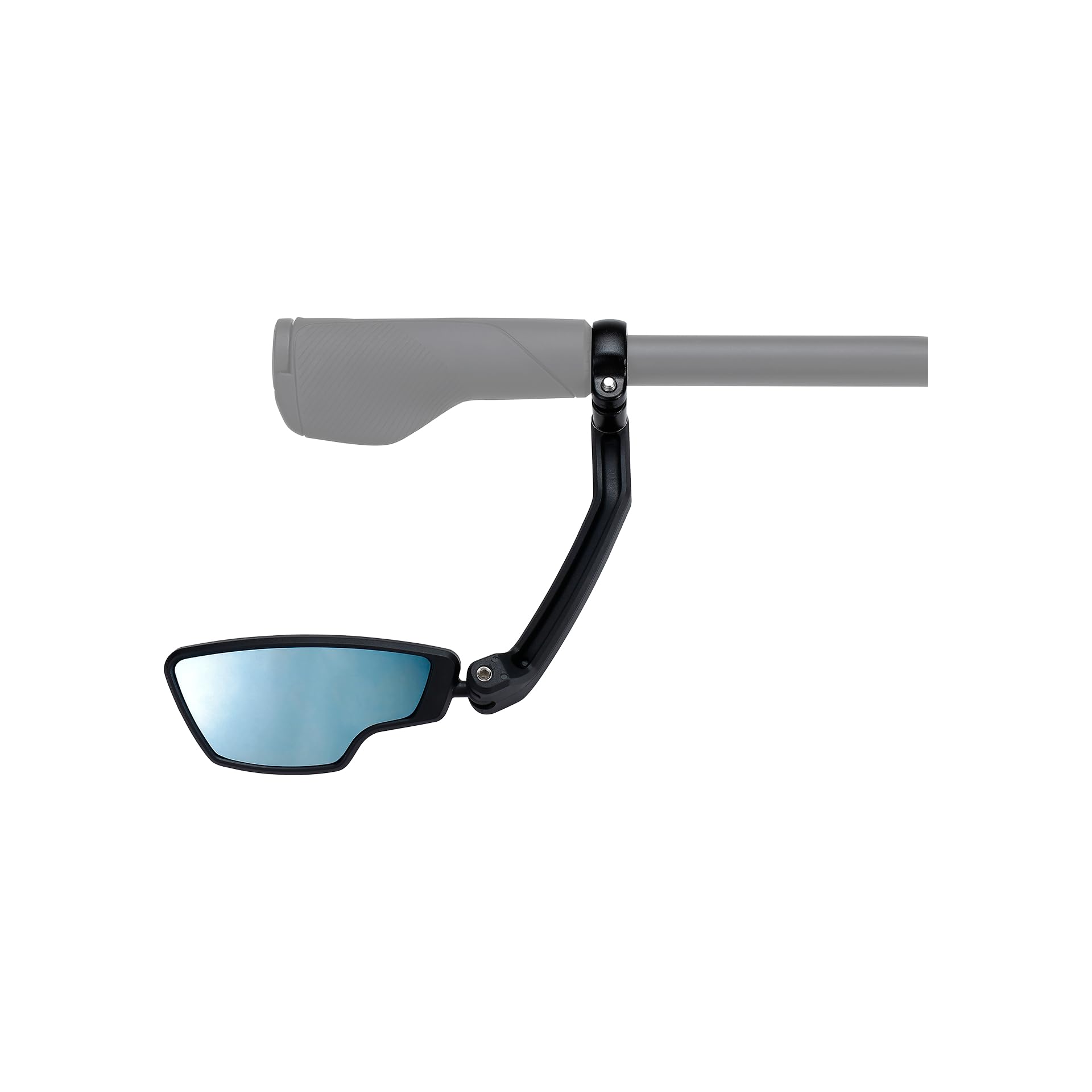 BBB Cycling CityView lusterko rowerowe do roweru elektrycznego prawa strona – pasuje do kierownicy Ø 19-26 mm – powłoka antyodblaskowa – lusterko wsteczne do roweru – czarne – BBM-05 – prawe