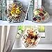 YOILES Resin Molds Silicone,Epoxy Resin Casting Craft Mold for Flower Preservation Bookends DIY Art (Hexagon+Heart+Square)