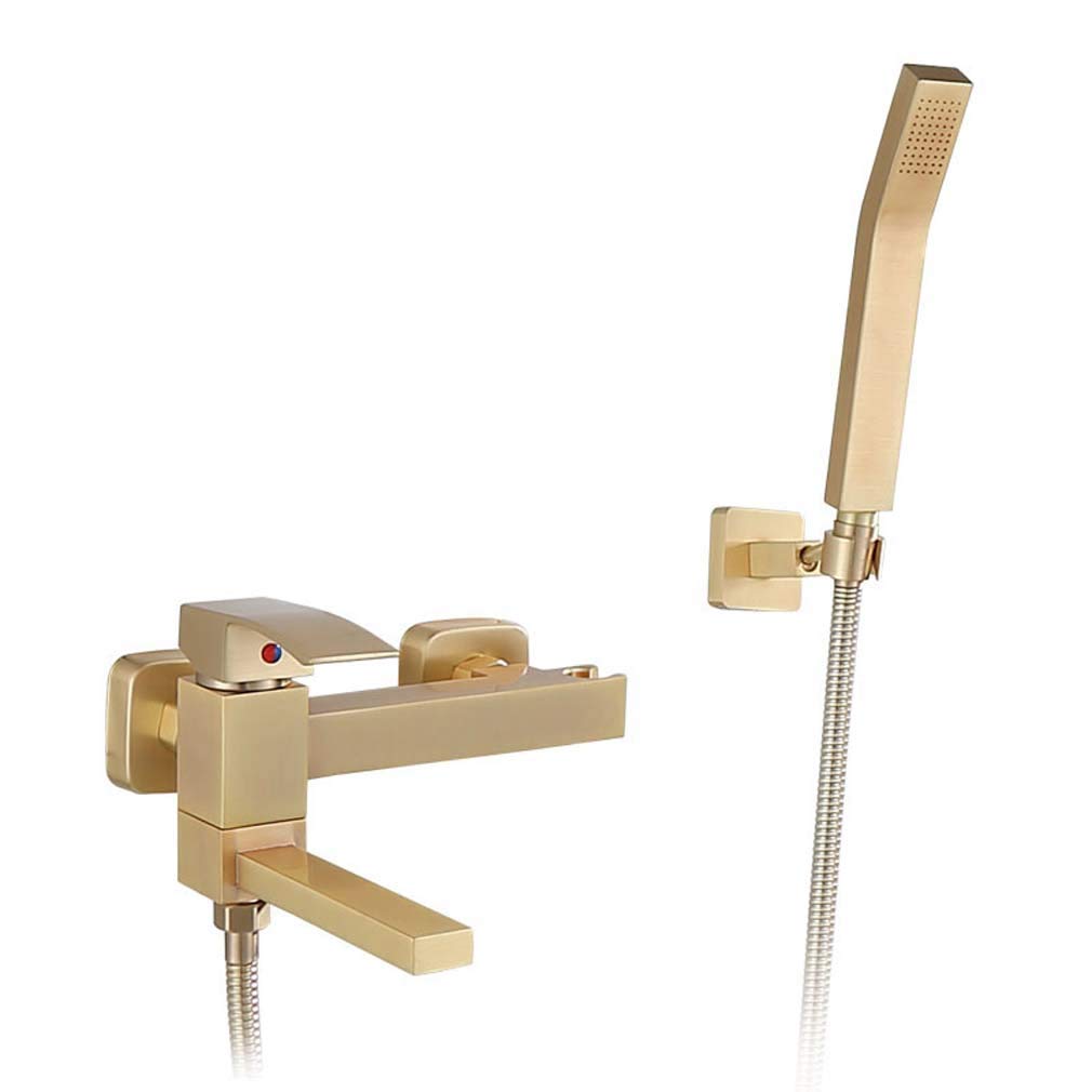 Système de douche mélangeur en laiton pour un bain relaxant chez soi