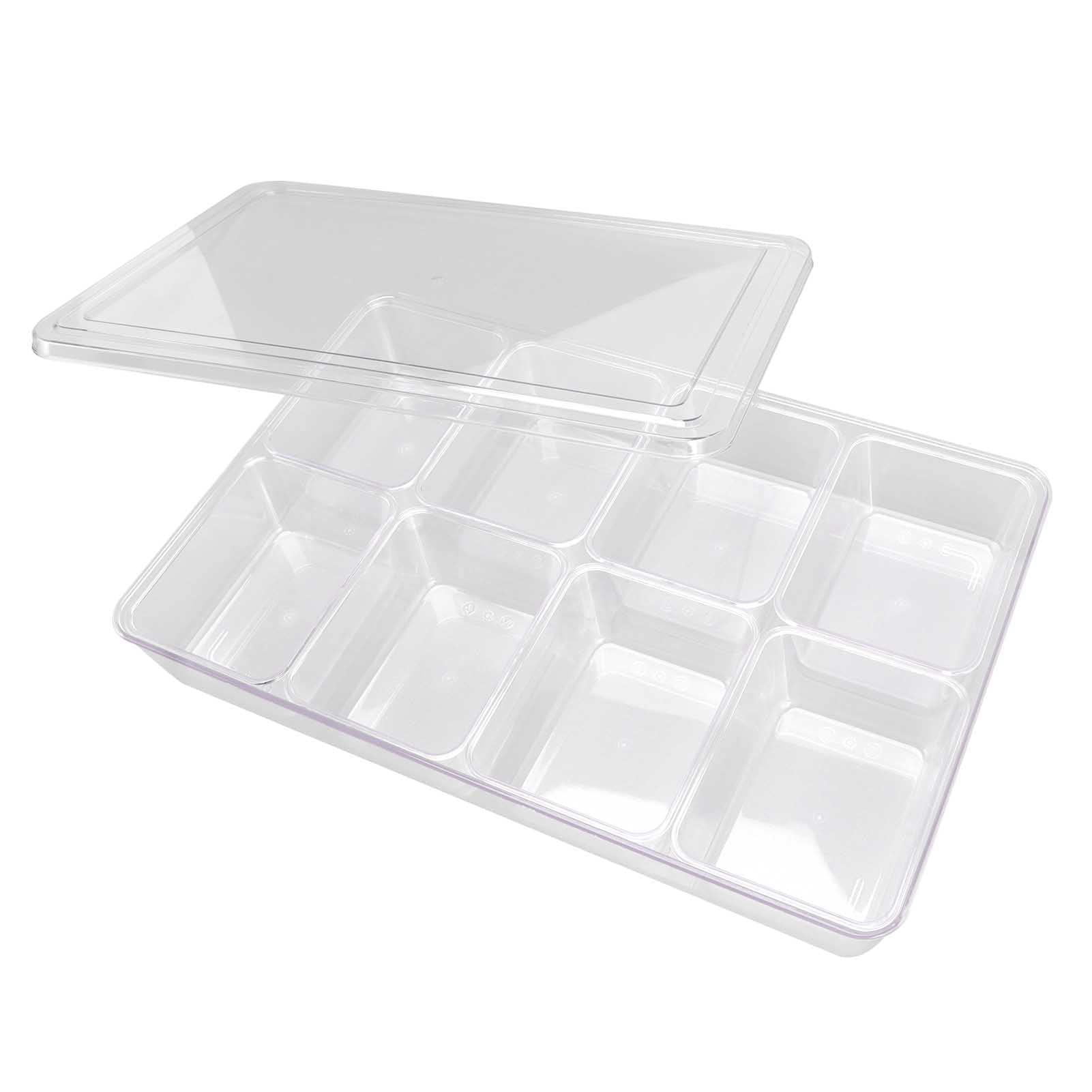 Walfront Scatola per Condimenti Scatola per Condimenti Classificata, Barattolo per Condimenti Resistente Al Calore Dispenser per Condimenti in Barattolo per Condimenti in Plastica di