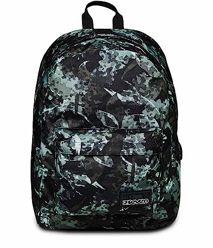 Sac à dos Ischoolpack Seven vert multicolore taille unique pour garçon