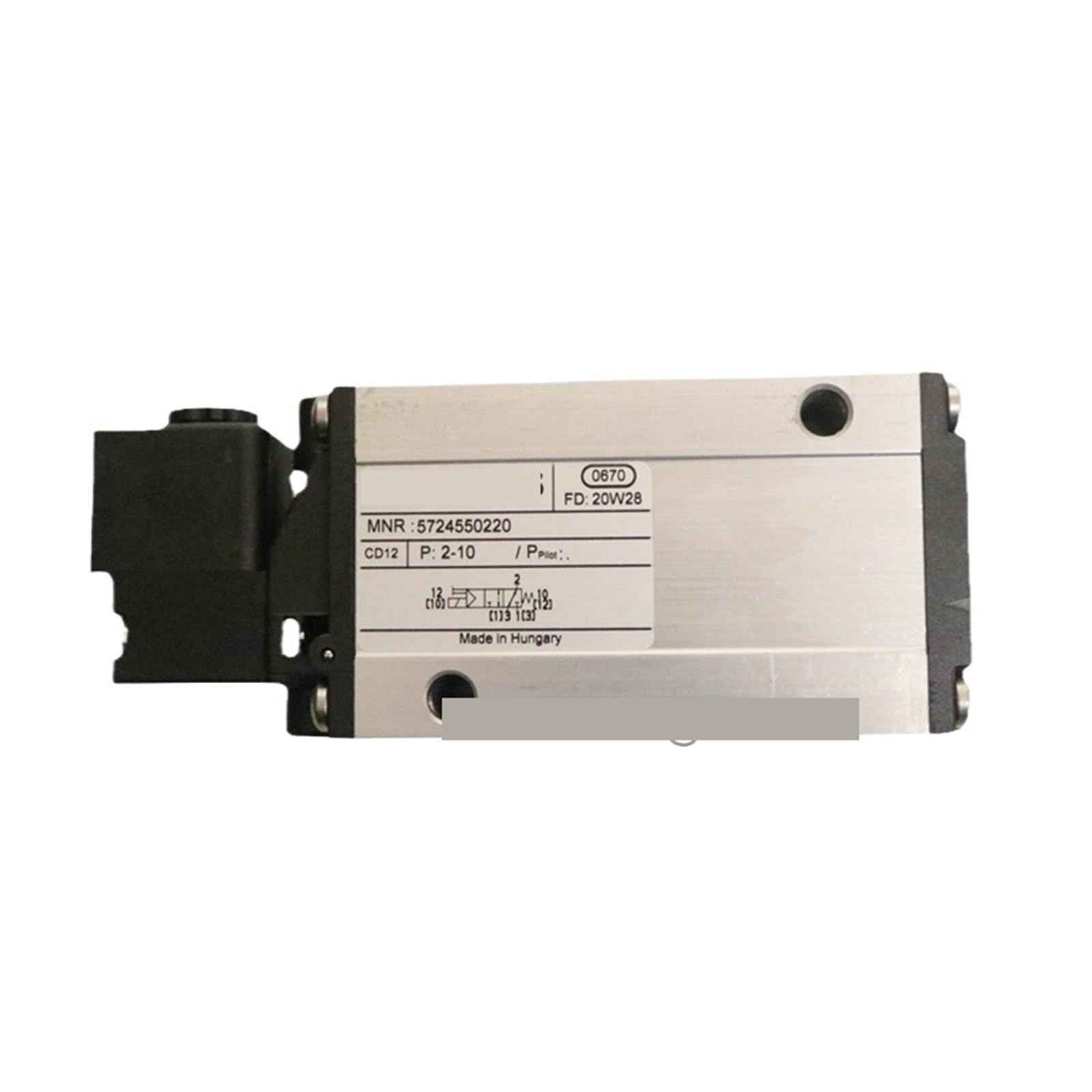 KSZHZYMGX Solenoid Valve 5724550220 Two Position Three Way Solenoid Valve