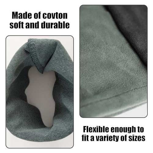 2 Stück Haustier warme Ohrenschützer, waschbare weiche Haustiermütze, Anti-Lärm-Hunde-Ohrenschützer, Hundehalsband, Gehörschutz-Ohrenschützer für Katzen und Hunde