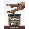 100-Natural-Arabica-Coffee-Scrub-with-Organic-Coffee-Coconut-and-Shea-Butter-Best-Acne-Anti-Cellulite-and-Stretch-Mark-treatment-Spider-Vein-Therapy-for-Varicose-Veins-Eczema-10-oz 100% Natural Arabica Coffee Scrub with Organic Coffee & Shea Butter - Best body scrub 10 oz