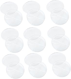 SOLUSTRE 30 Pcs Cell Culture Dish Laboratory Supplies Transparent Agar Plates Polypropylene Petri Dishes Petri Dish with Cell Culture Plate Appliance Major Plastic