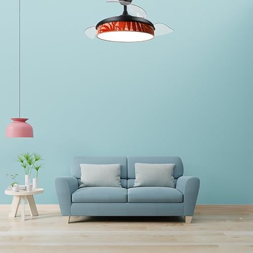 Eden pulse Ventilador DC 72W Negro, 3 aspas, 7200 lm, 3000K, 4000K, 6000K, control remoto, memoria, temporizador, ideal para climatización y confort. - imagen 3