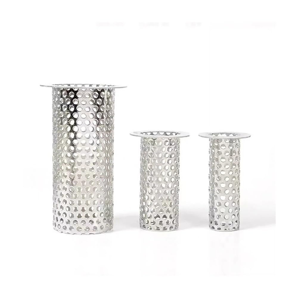 Filtre Drain Salle de Bain INOX 304 Attrape Cheveux 1 pièce