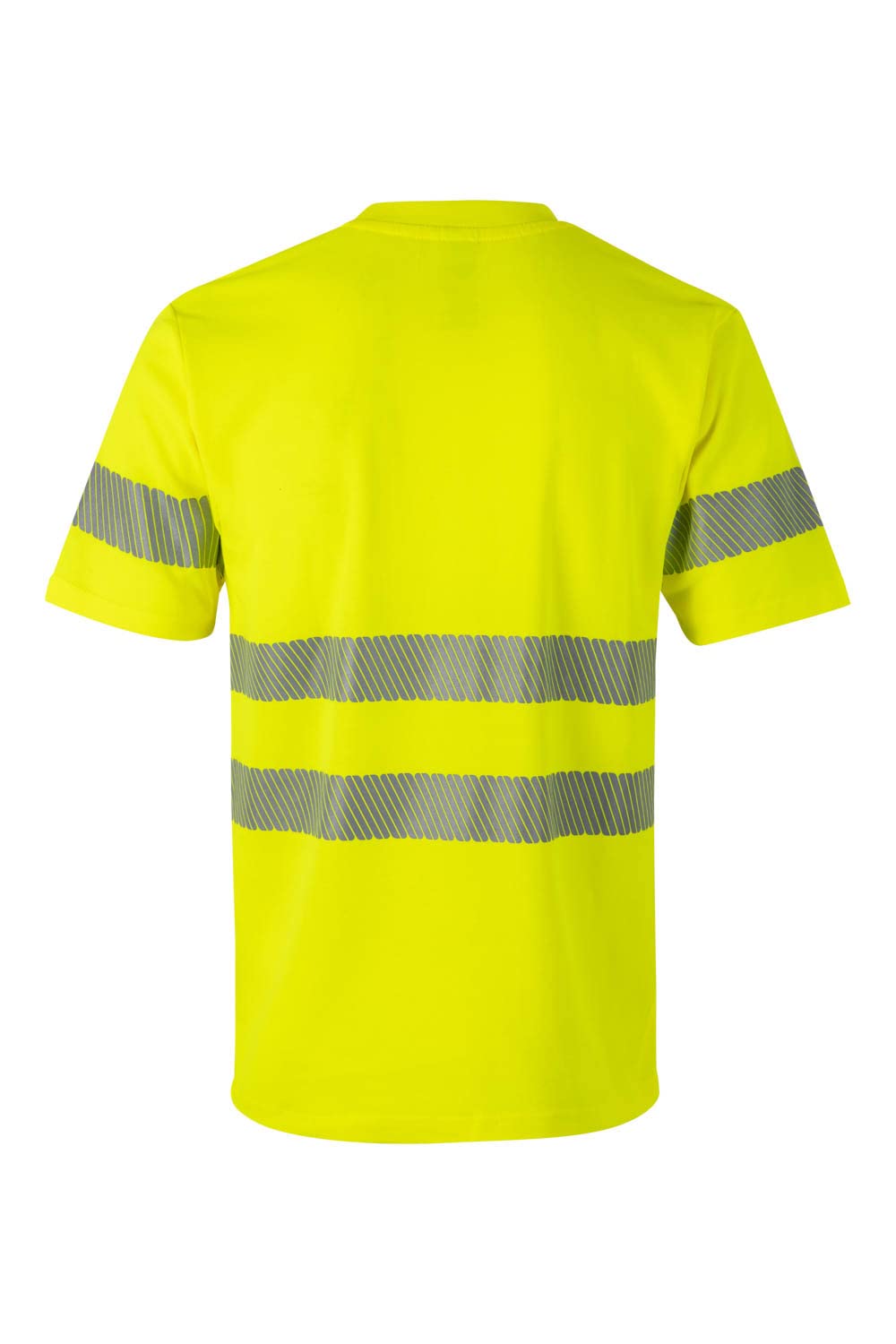 VELILLA 305508; Camiseta de Alta Visibilidad en Algodón, Manga Corta con Cinta Segmentada