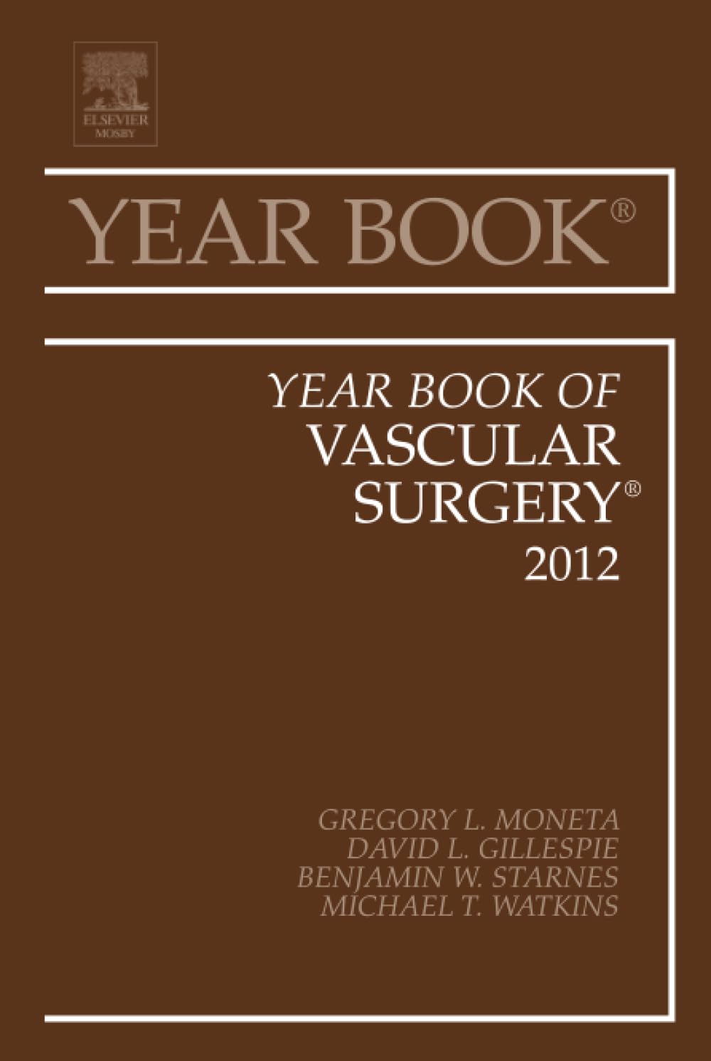 Year Book of Vascular Surgery 2012, 1e (Year Books), Moneta 9780323088978 New,#
