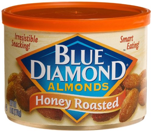 Blue Diamond Almonds, Can, Honey Roasted 6 oz/170 g (Pack 12) image 2