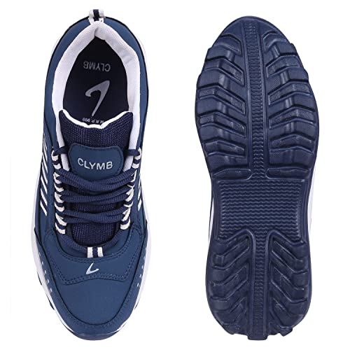 Image of CLYMB Men's Captain Tough Sports Running Shoes Best for Daily use Office Gym Jogging